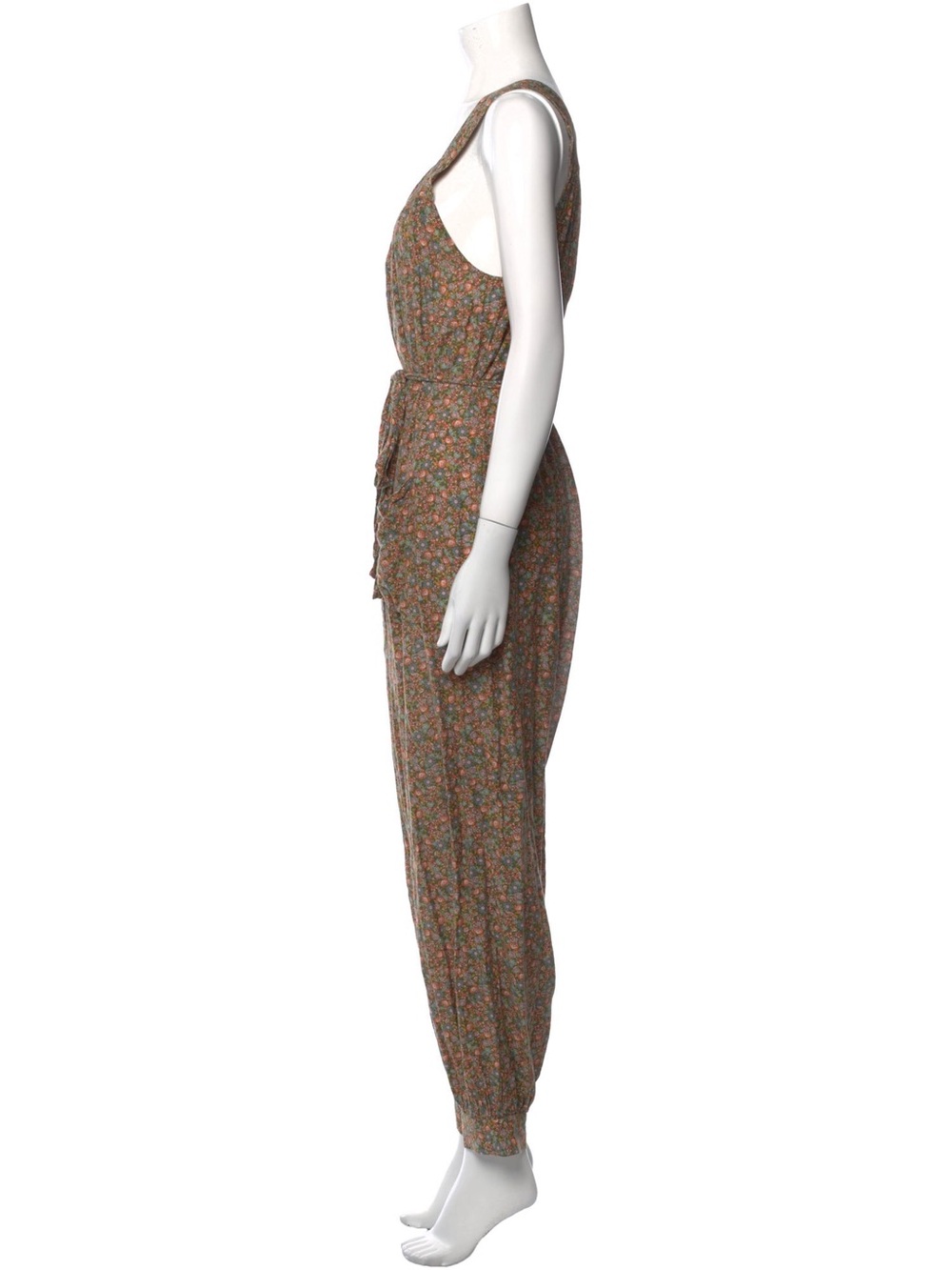 Doen Eliza floral jumpsuit with pockets, oversized XXS - Picture 3 of 15
